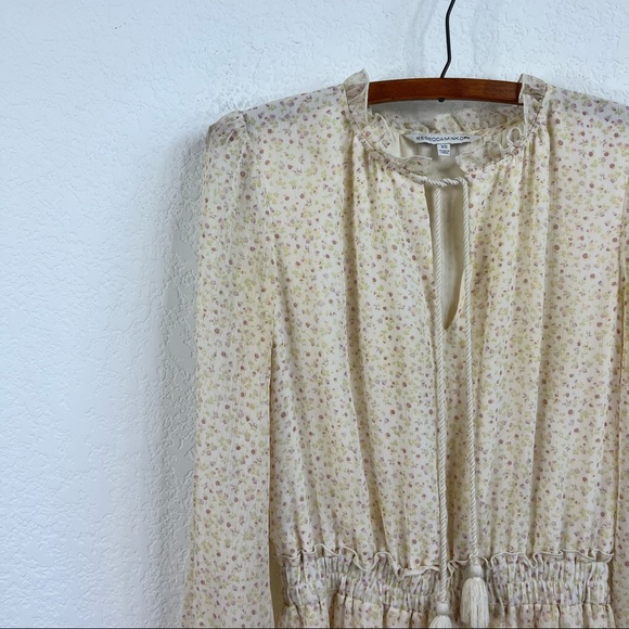 REBECCA MINKOFF Rosemary Long Sleeve Floral Print Dress - Picture 3 of 9